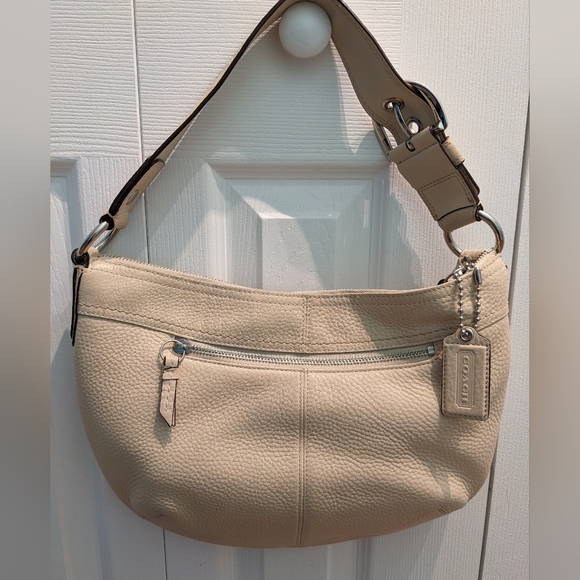 Coach Pebble Grain Leather Handbag - Picture 4 of 7